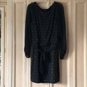 Like new! Black and gold beaded dress